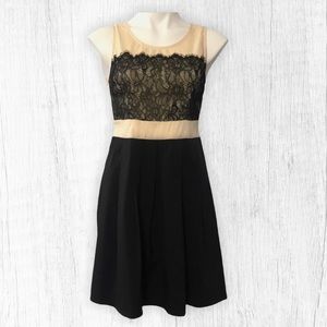 Sleeveless Lace Cocktail Dress